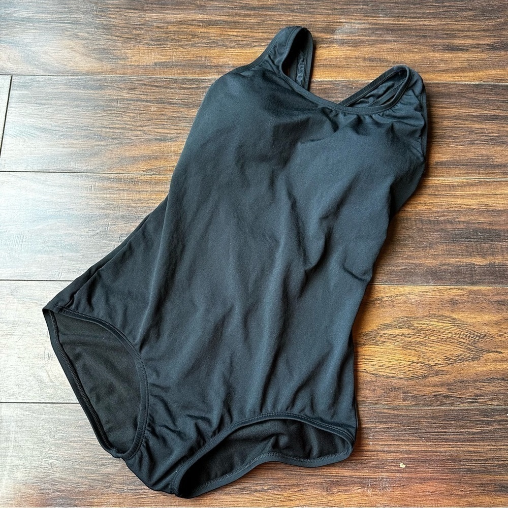 Dolphin Black One Piece Swimsuit Size Medium